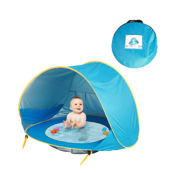 Tenda Portátil para Praia do Bebê com Proteção UV