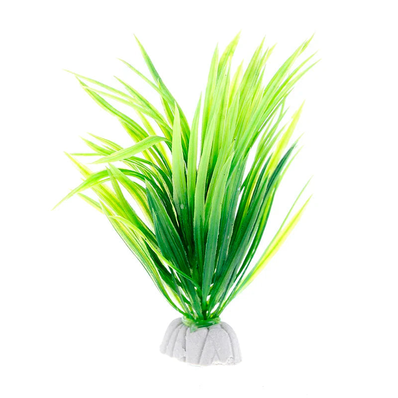 Grama Artificial Para Decoração do Aquário
